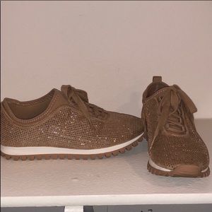 Bling Bling Rose Gold BCBGeberation Sneakers